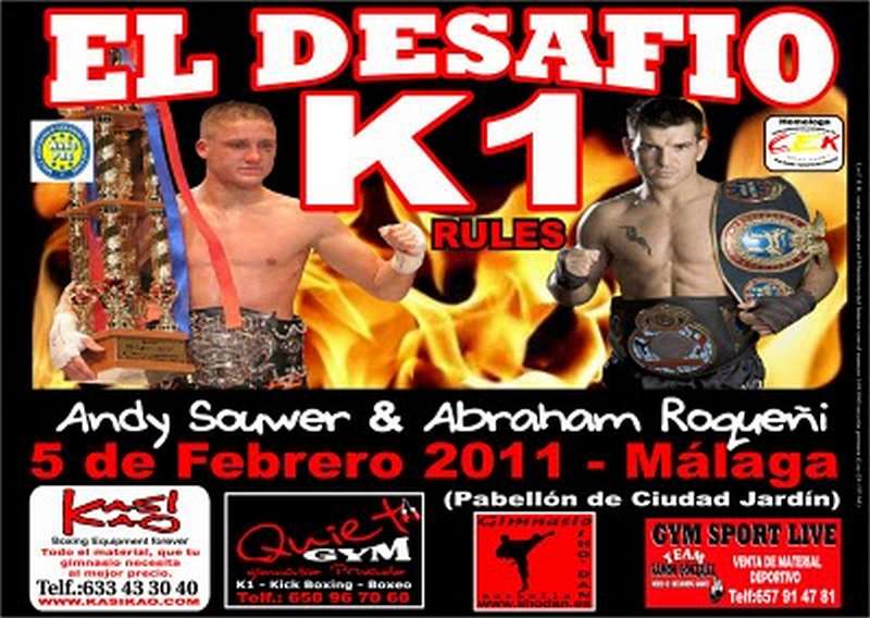 Aitor Eguzkiza y Oliver Thinda en la Supervelada de Malaga